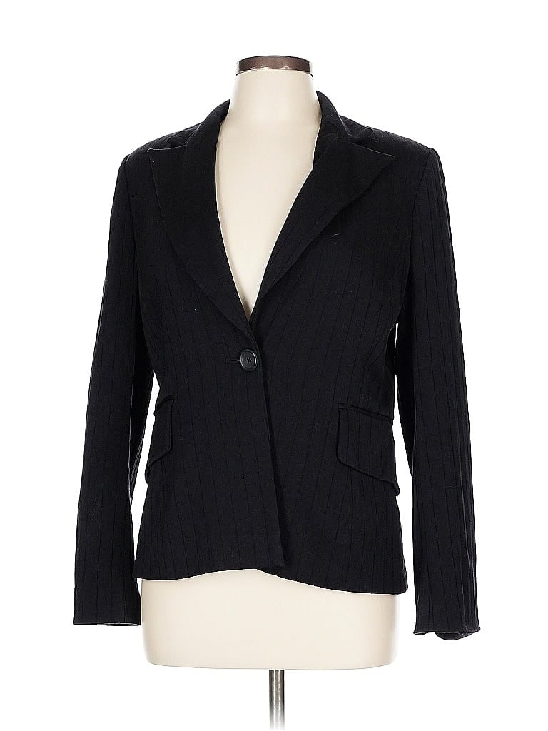 Click to view more detailed imagery on our partner's website Pre-owned Banana Republic Wool Blazer Jacket In Black