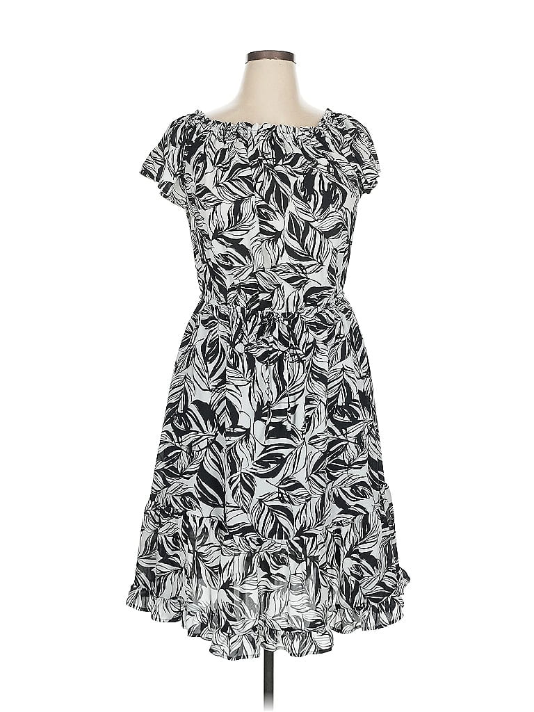 Pre-owned Mossimo Cocktail Dress In Gray