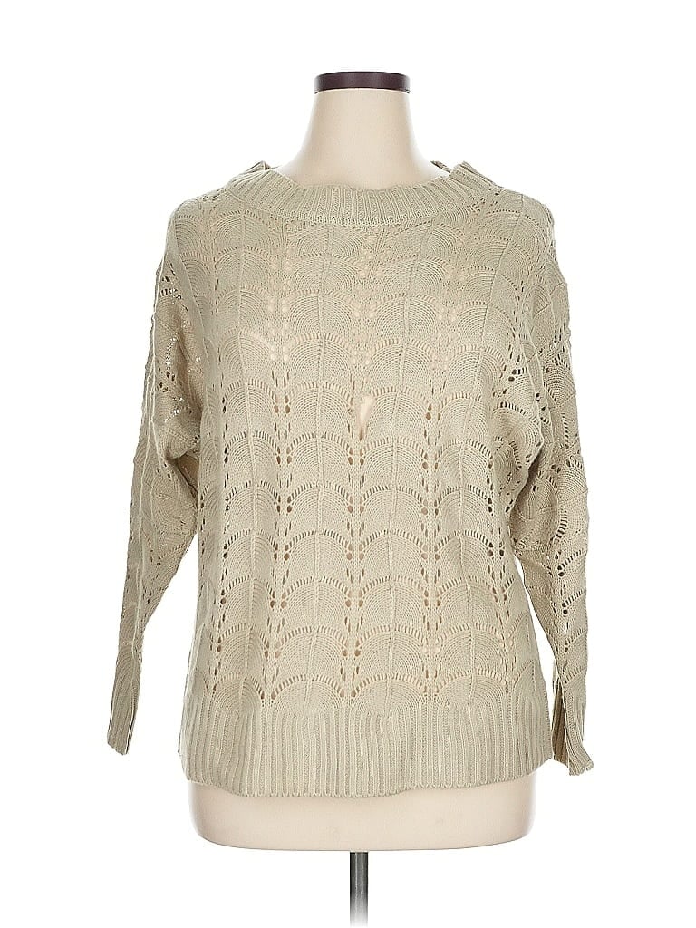 Pre-owned Unbranded Pullover Sweater In Brown