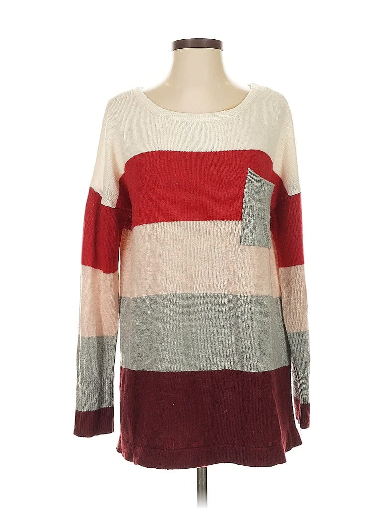 Pre-owned Active Usa Pullover Sweater In Red