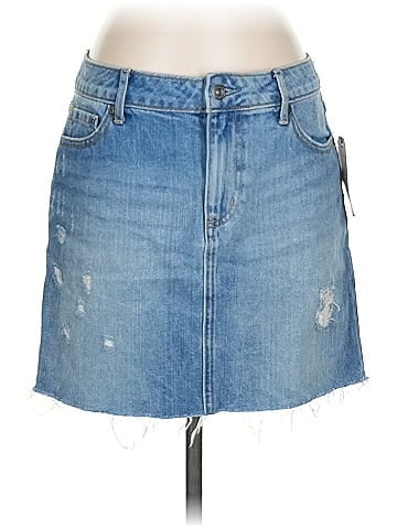 Melrose and Market Denim Skirt (view 1)