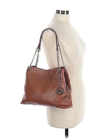MICHAEL Michael Kors Leather Shoulder Bag (view 2)