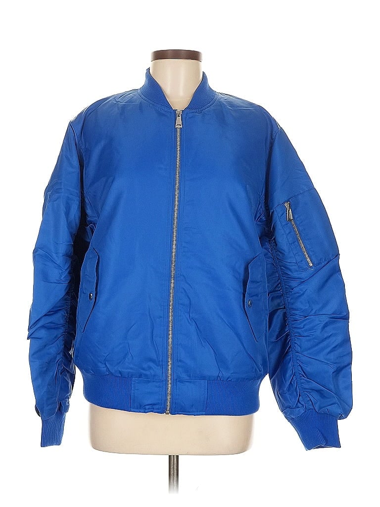 Pre-owned 2 To 5 Designs Jacket In Blue