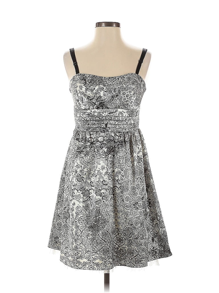 Pre-owned Dressbarn Cocktail Dress In White