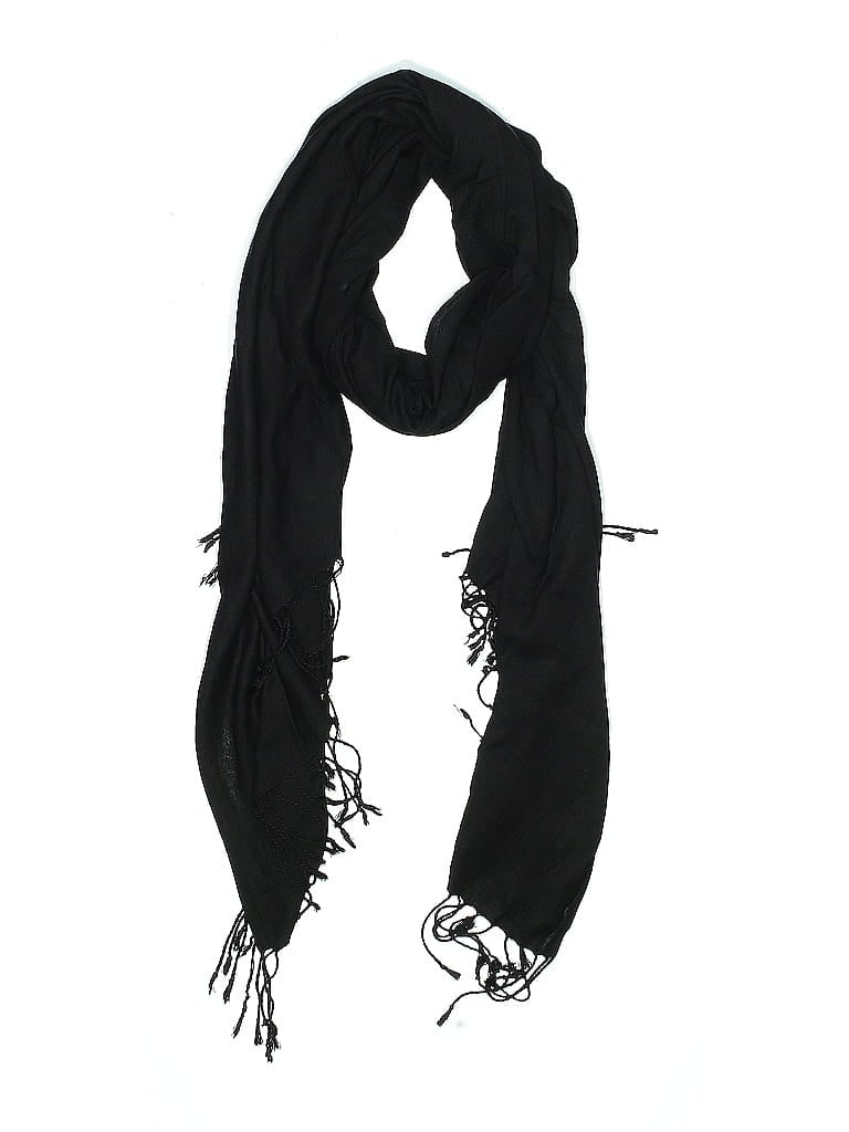 Pre-owned Unbranded Scarf In Black