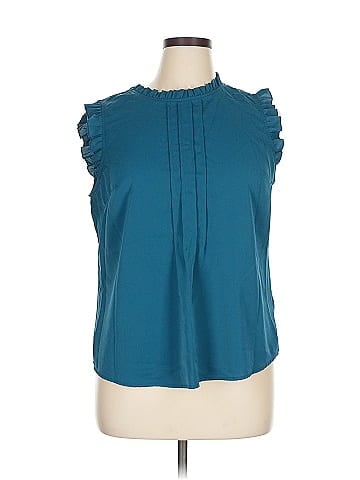 Allegra K Sleeveless Blouse (view 1)