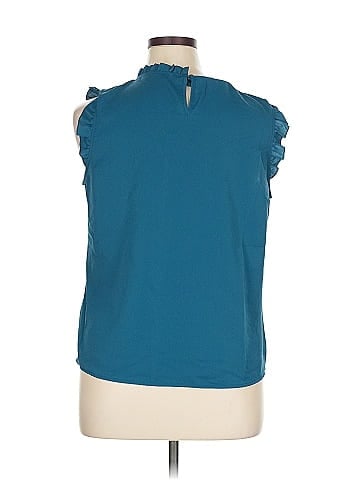 Allegra K Sleeveless Blouse (view 2)
