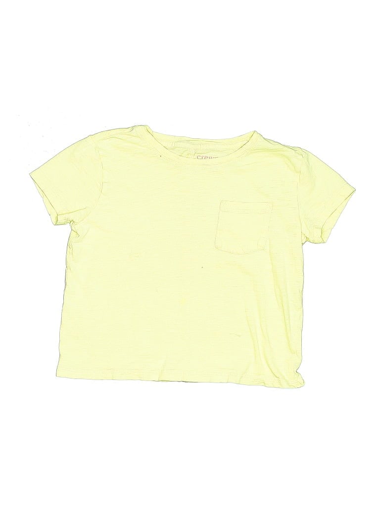 Click to view more detailed imagery on our partner's website Pre-owned Crewcuts Outlet Kids' Short Sleeve T-shirt In Yellow