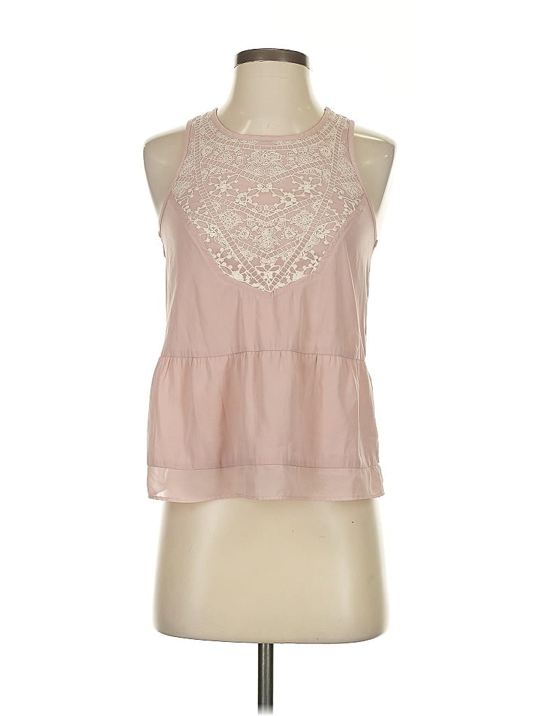 Pre-owned American Eagle Outfitters Sleeveless Blouse In Pink