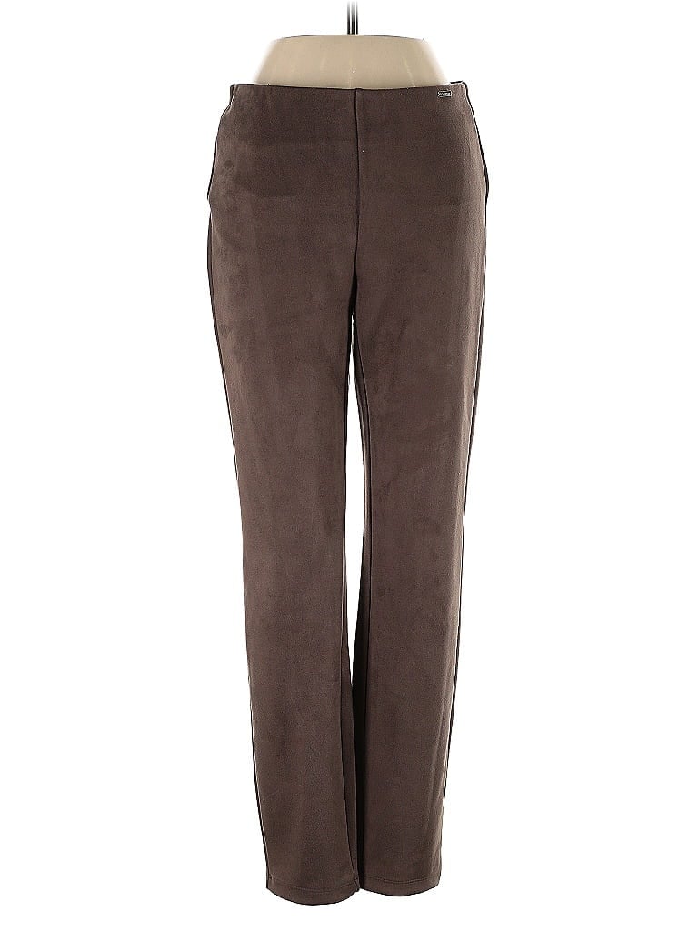 Pre-owned T Tahari Casual Pants In Brown