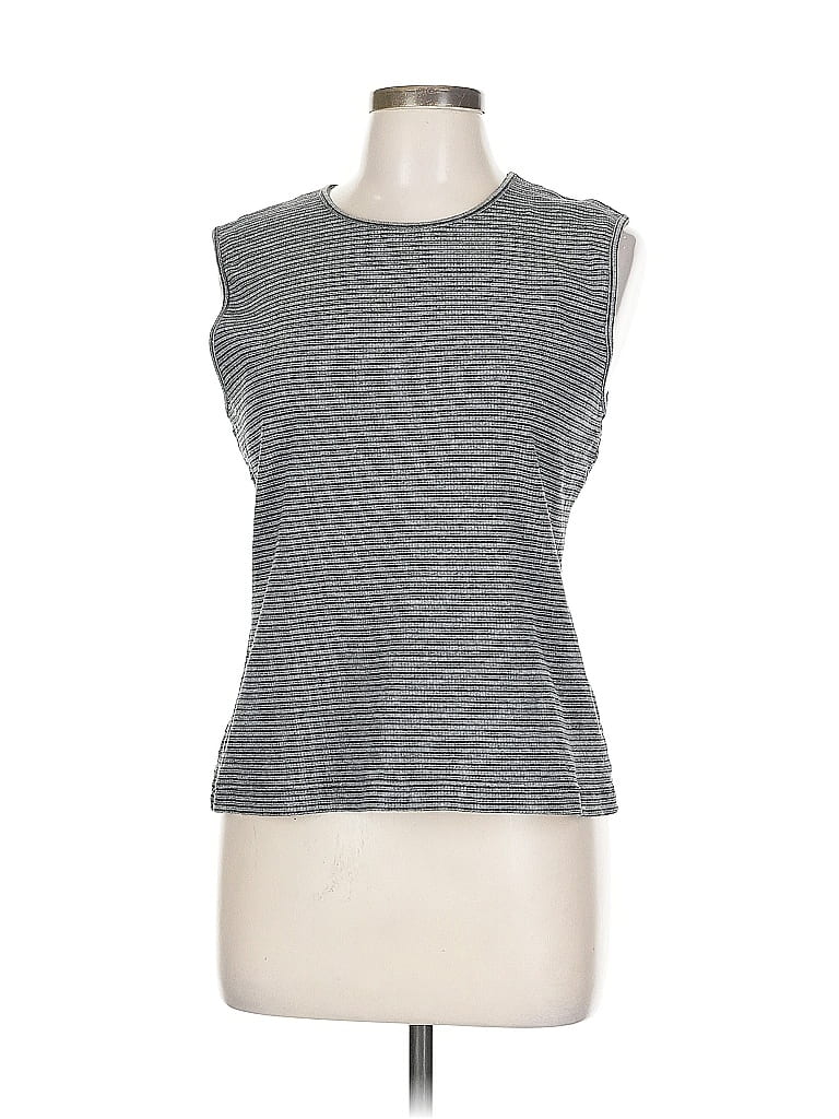 Pre-owned Banana Republic Sleeveless T-shirt In Gray