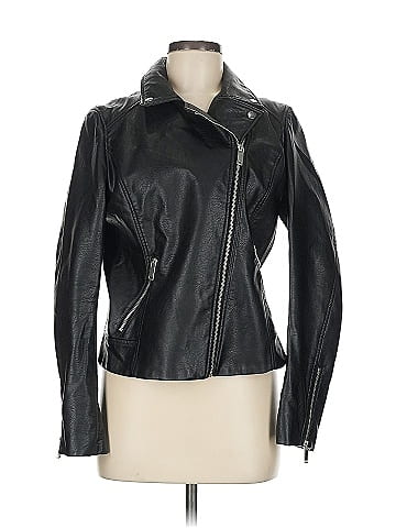 H&M Faux Leather Jacket (view 1)