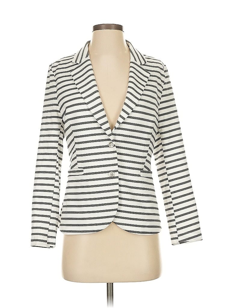 Pre-owned Assorted Brands Blazer Jacket In White