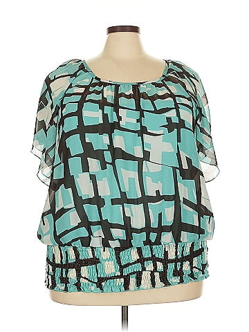 Apt. 9 Short Sleeve Blouse (view 1)