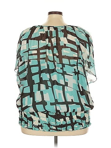Apt. 9 Short Sleeve Blouse (view 2)
