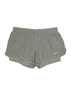 Nike Solid Green Athletic Shorts Size XS