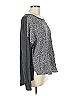 Ann Taylor LOFT Outlet 100% Rayon Gray Pullover Sweater Size L - photo 4