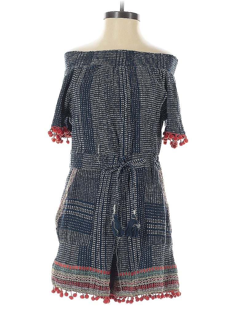 Pre-owned Thml Romper In Blue