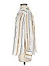 Ann Taylor 100% Polyester Ivory Long Sleeve Polo Size XS - photo 5
