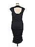 SOFIA Solid Black Cocktail Dress Size XL - photo 2