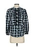 J.Crew Argyle Blue Black Long Sleeve Button-Down Shirt Size XS - photo 1