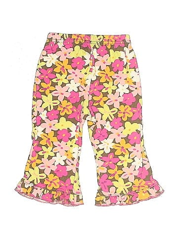 Green Cotton Casual Pants (view 2)