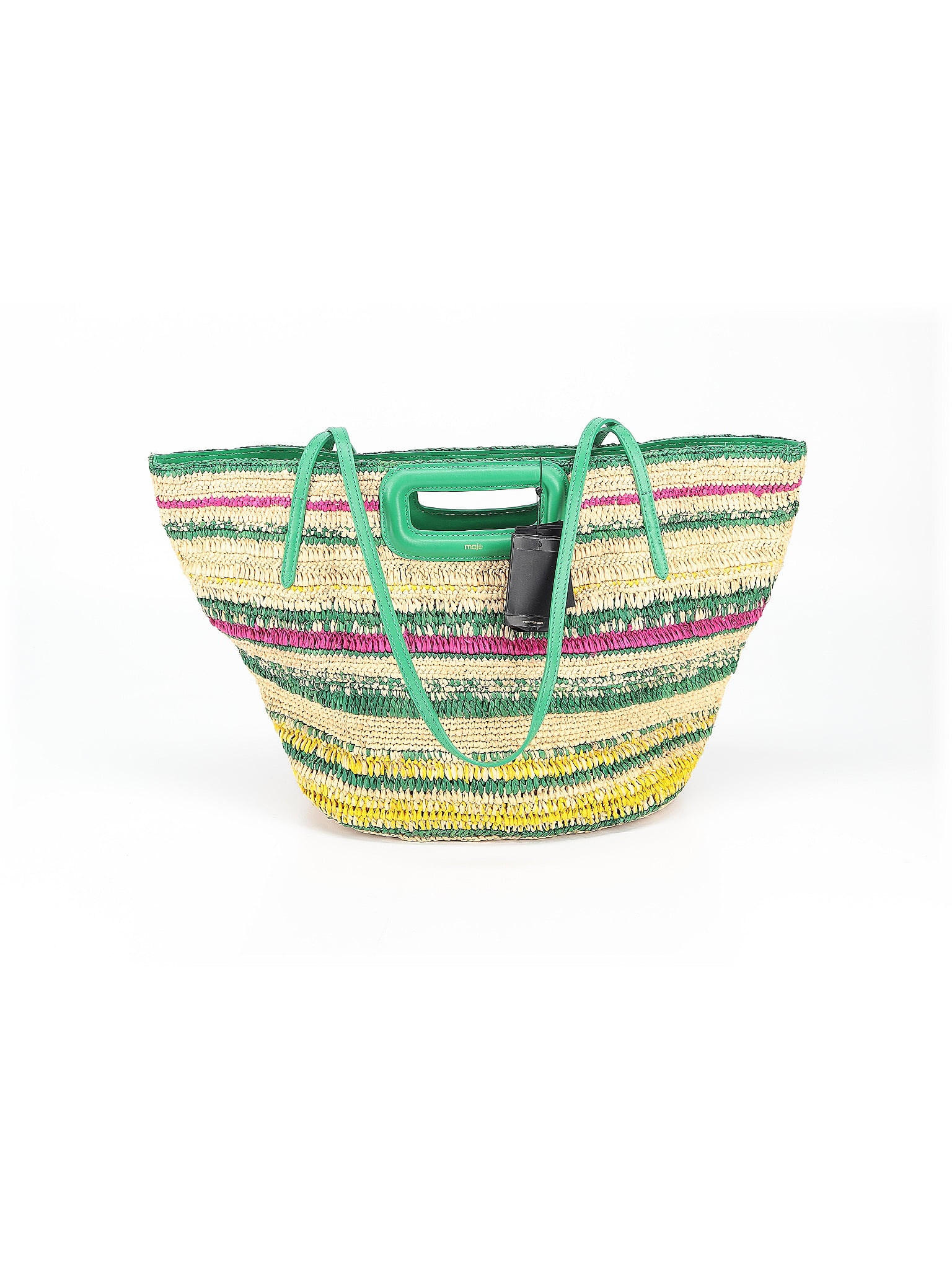 Maje Green Shoulder Bag One size