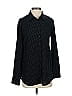 T Tahari 100% Polyester Polka Dots Black Long Sleeve Blouse Size XS - photo 1