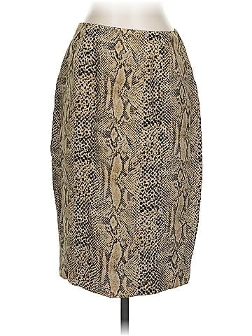 Linda Allard Ellen Tracy Silk Skirt (view 1)
