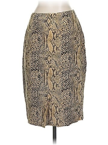 Linda Allard Ellen Tracy Silk Skirt (view 2)