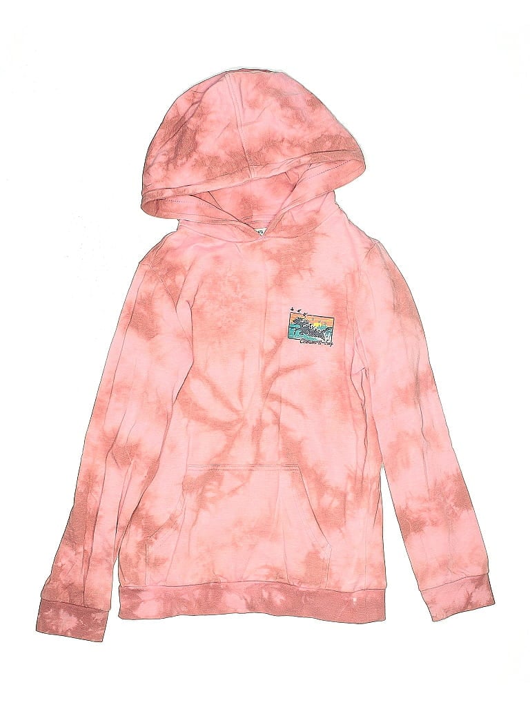 Pre-owned Crown & Ivy Kids' Pullover Hoodie In Pink