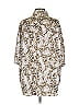 Missguided 100% Polyester Animal Print Silver 3/4 Sleeve Blouse Size 2 - photo 2
