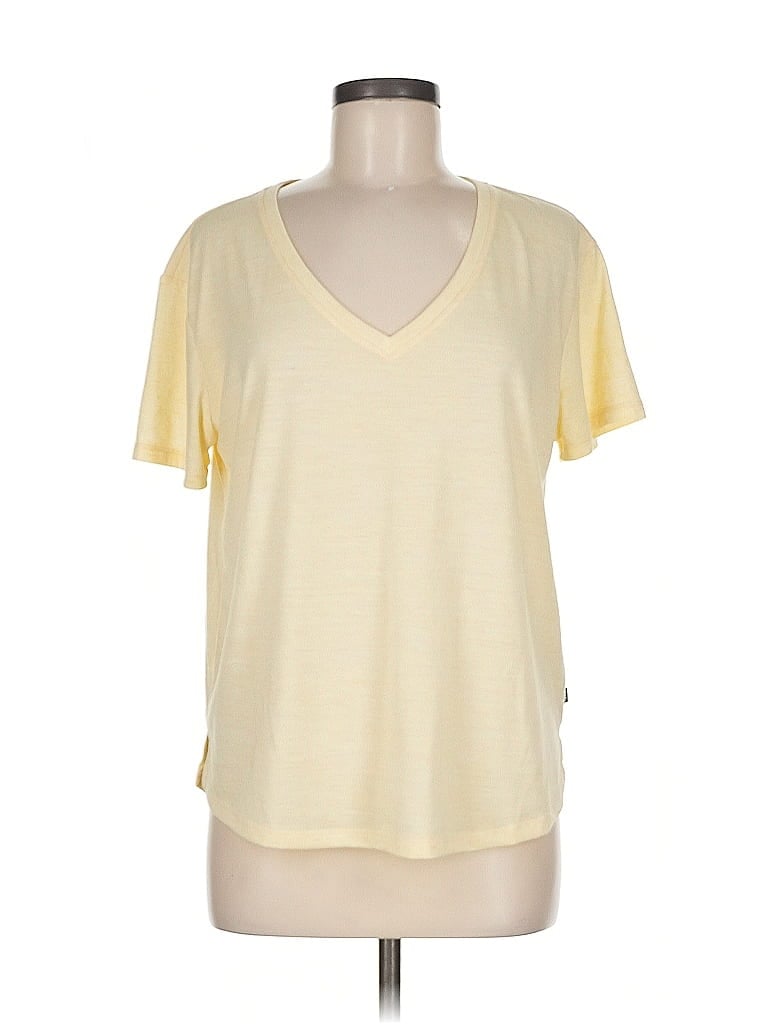 Pre-owned Gap Short Sleeve T-shirt In Yellow