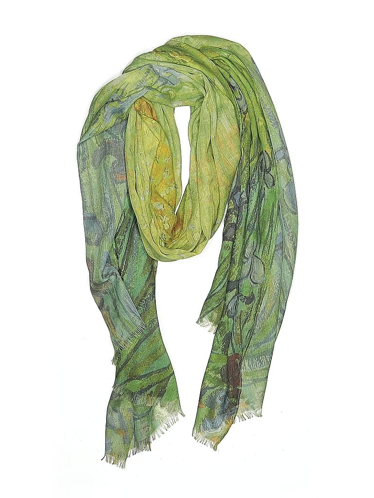 Click to view more detailed imagery on our partner's website Pre-owned Unbranded Scarf In Green