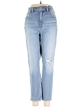 Hollister 100% Elastane Hearts Blue Jeans Size 25 waist
