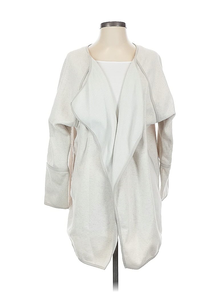 Click to view more detailed imagery on our partner's website Pre-owned Athleta Cardigan Sweater In White