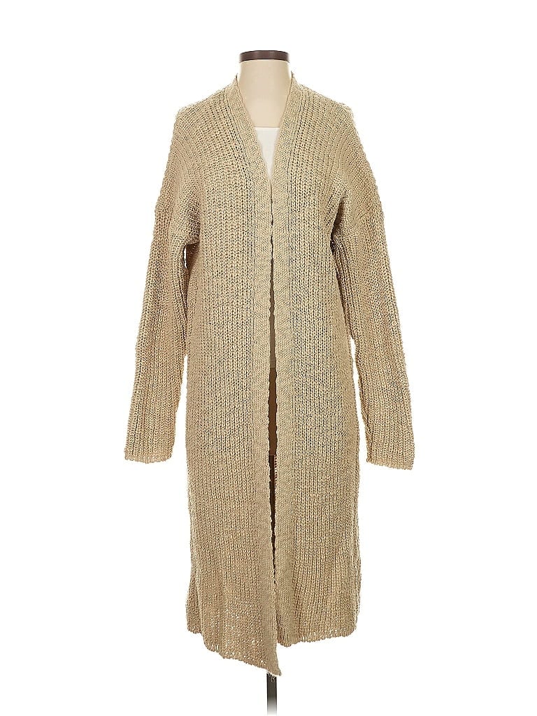 Pre-owned Asos Design Cardigan Sweater In Brown