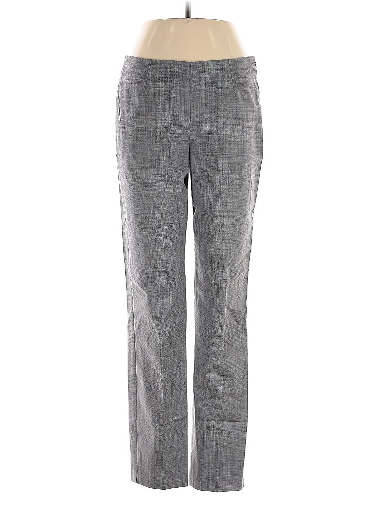 Pre-owned Theory Wool Pants In Gray