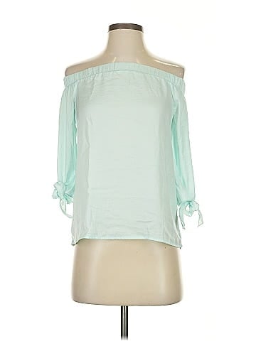 Bar III 3/4 Sleeve Blouse (view 1)