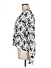 Nordstrom Silver Long Sleeve Blouse Size M - photo 6