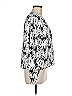 Nordstrom Silver Long Sleeve Blouse Size M - photo 5