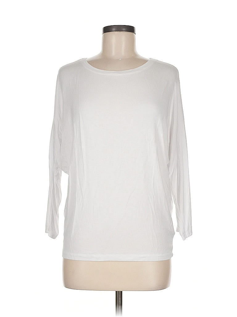 Pre-owned Rachel Zoe Tjx 3/4 Sleeve T-shirt In White