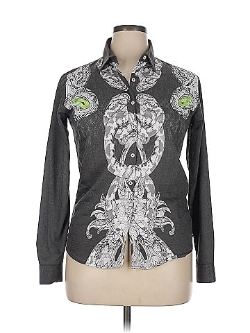 Roberto Cavalli Long Sleeve Blouse (view 1)
