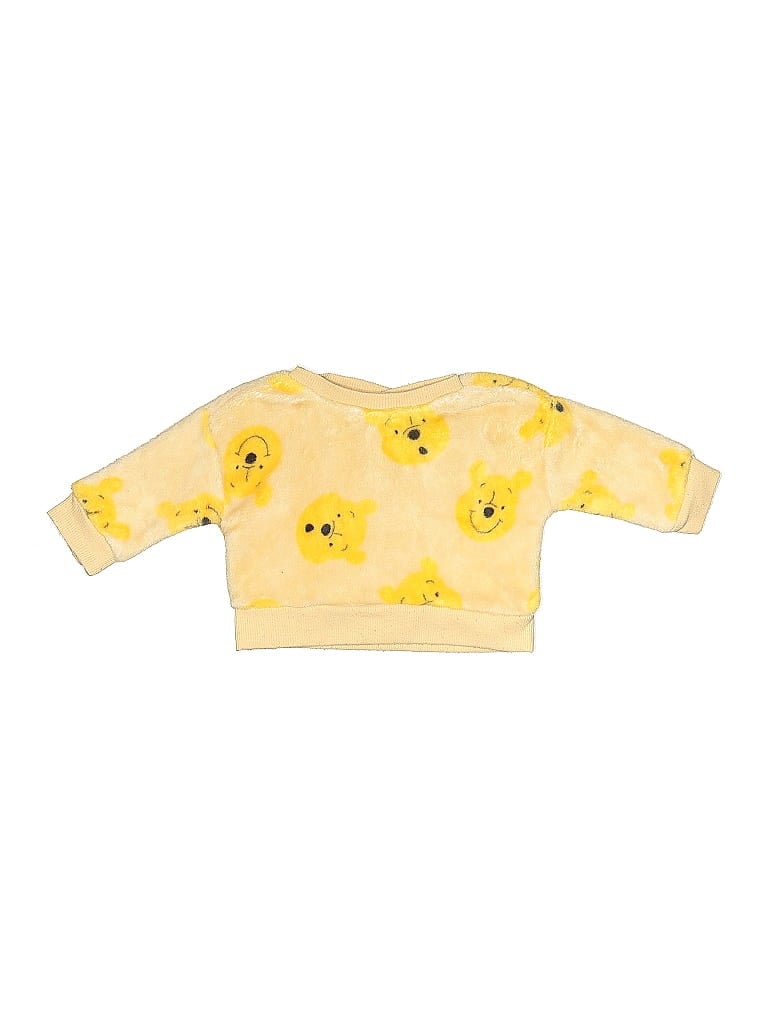 Click to view more detailed imagery on our partner's website Pre-owned Disney Baby Babies' Sweatshirt In Yellow