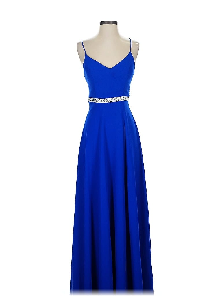 Pre-owned B Darlin Cocktail Dress In Blue