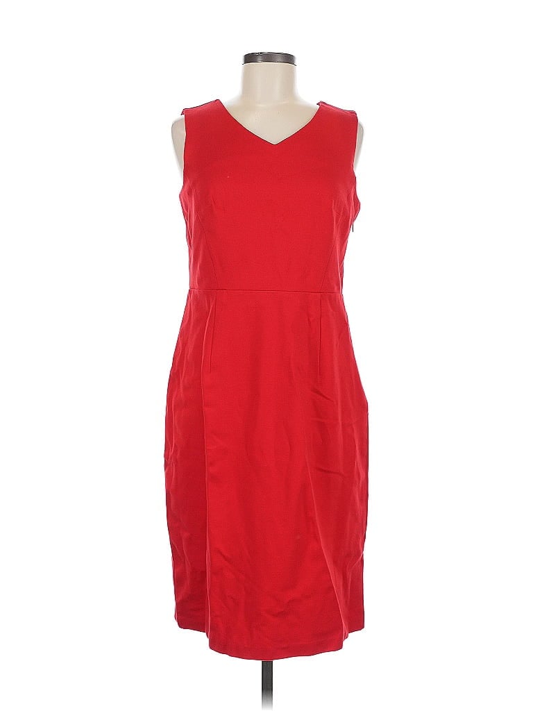 Pre-owned Talbots Casual Dress In Red