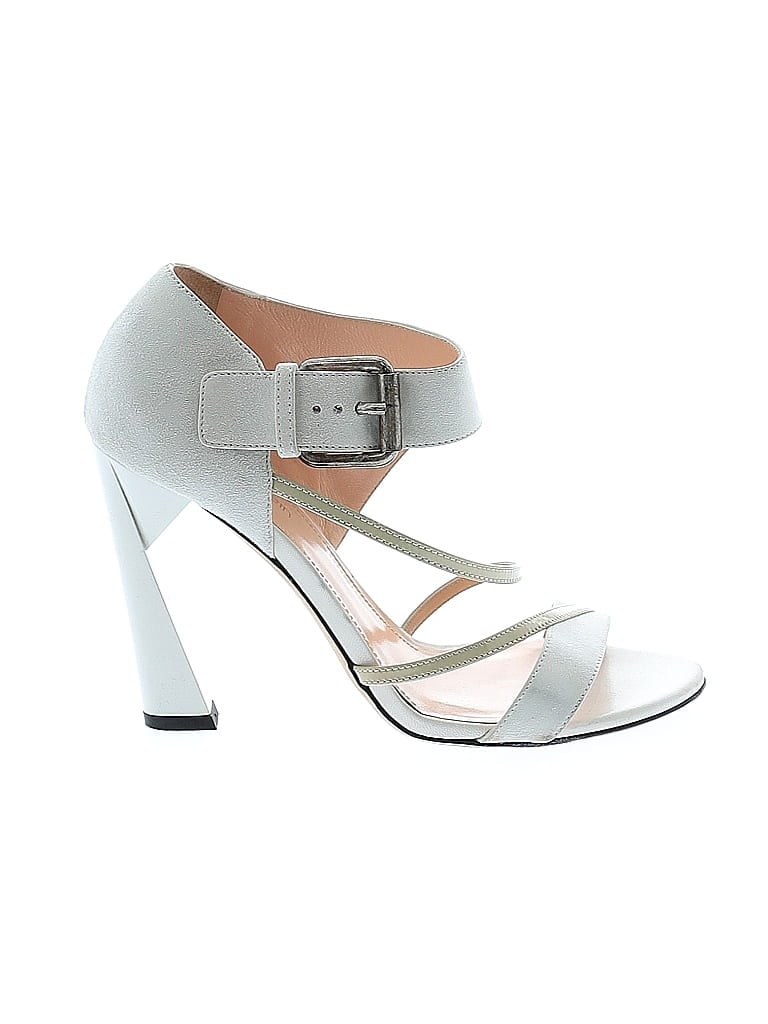 CALVIN KLEIN COLLECTION Pre-owned Heels In White