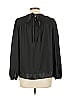 BCBGMAXAZRIA Black Long Sleeve Blouse Size M - photo 2