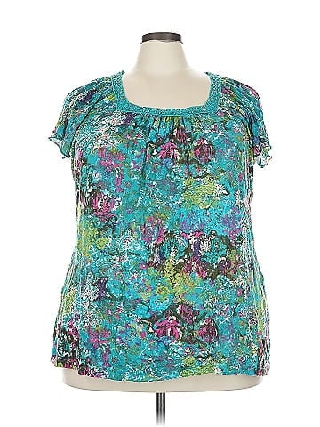 Faded Glory Short Sleeve Blouse (view 1)