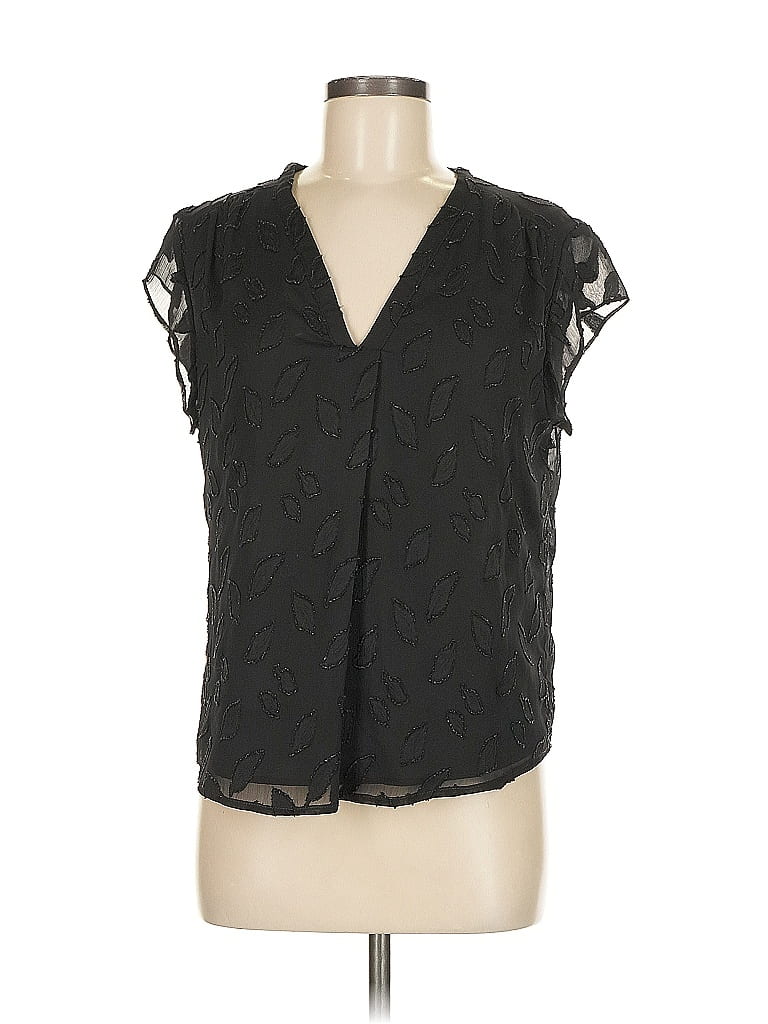 Pre-owned Fun2fun Sleeveless Blouse In Black